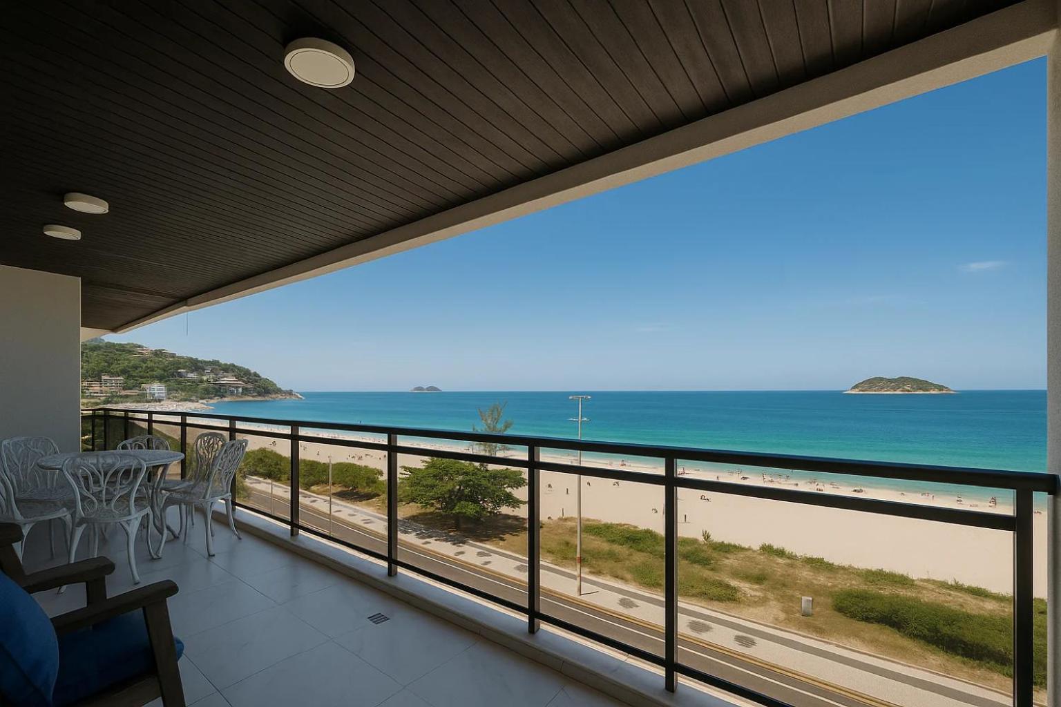 Frontal Mar Barra Da Tijuca Apartamento *
