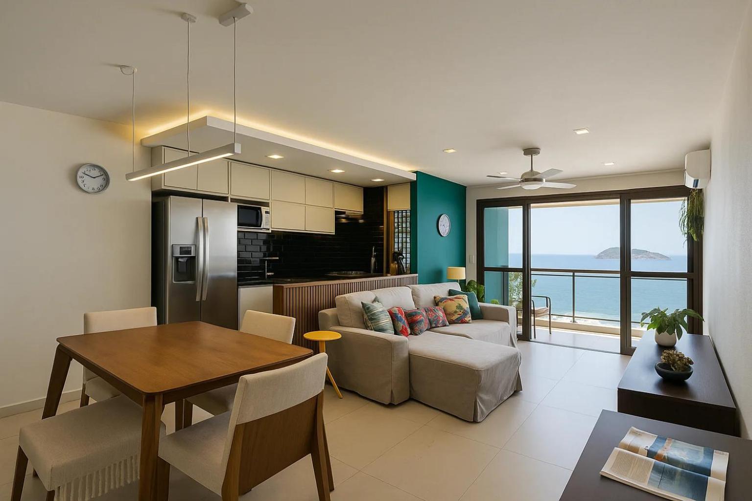 Apartamento Frontal Mar Barra Da Tijuca